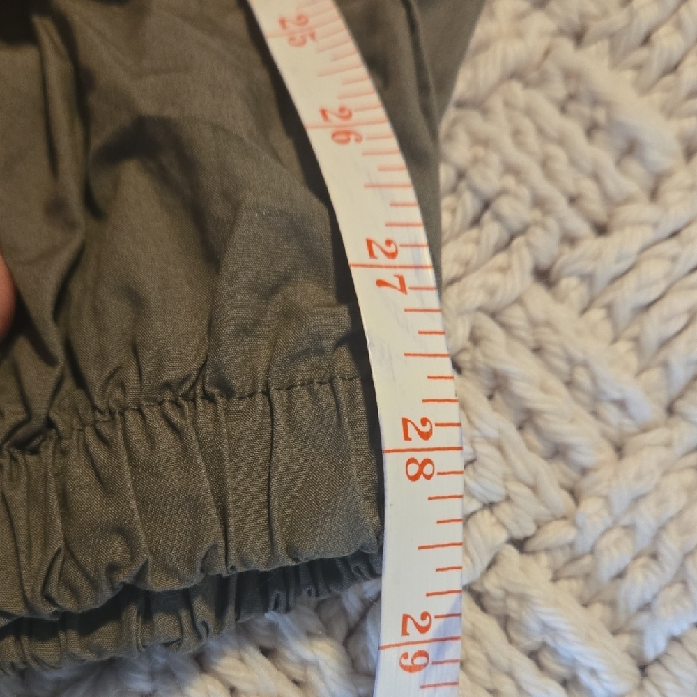 Women's Olive Cargo Joggers - Picture 9 of 9